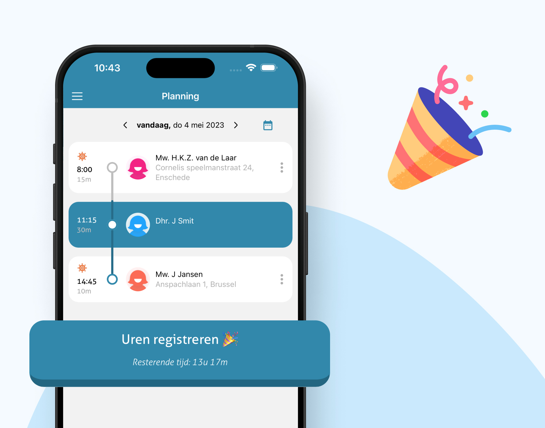 Automatische registratie Nedap Ons® vandaag