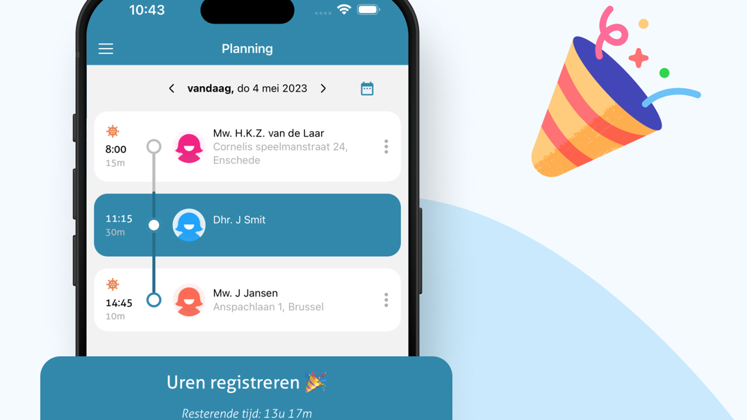 Automatische registratie Nedap Ons® vandaag