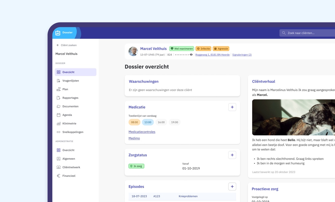 Persoonlijk cliëntverhaal
