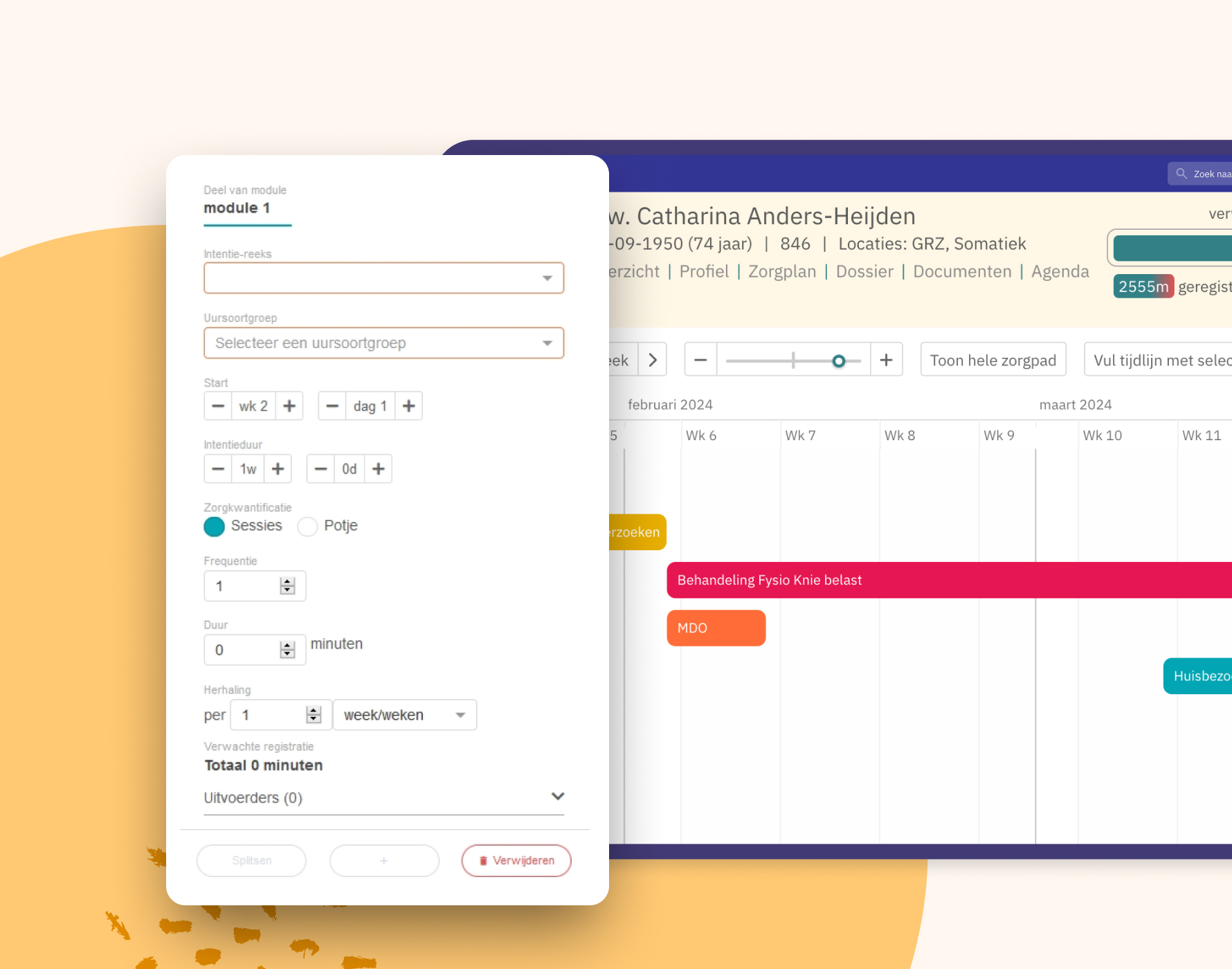 Flexibiliteit zorgpaden Nedap Ons®