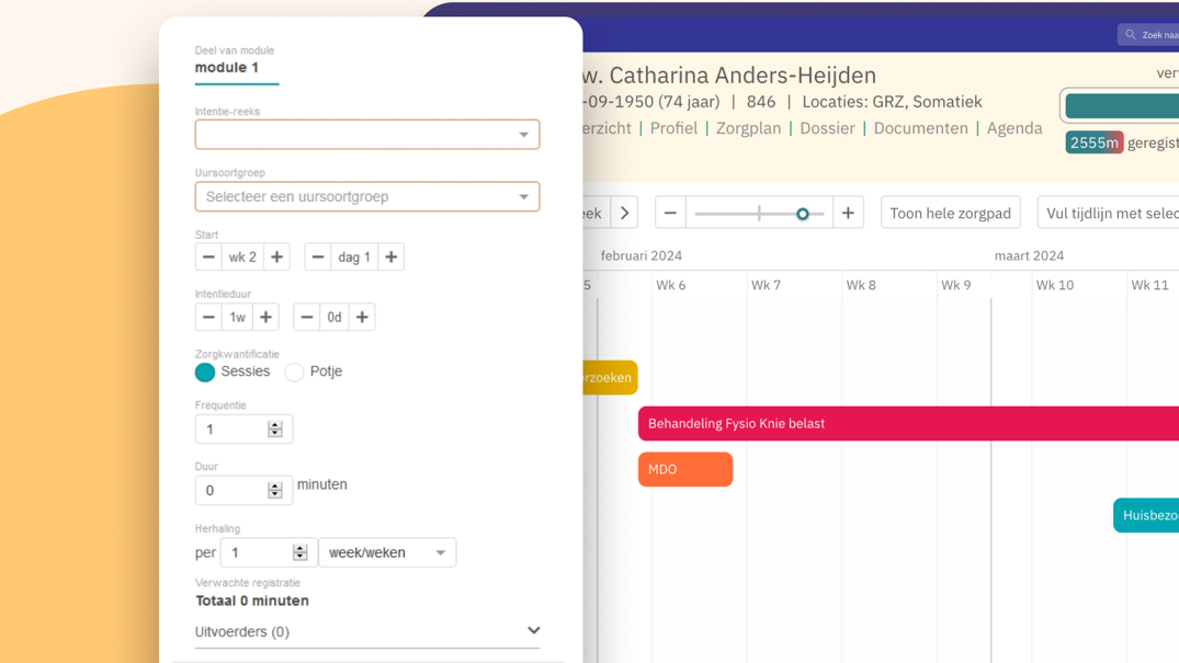 Flexibiliteit zorgpaden Nedap Ons®
