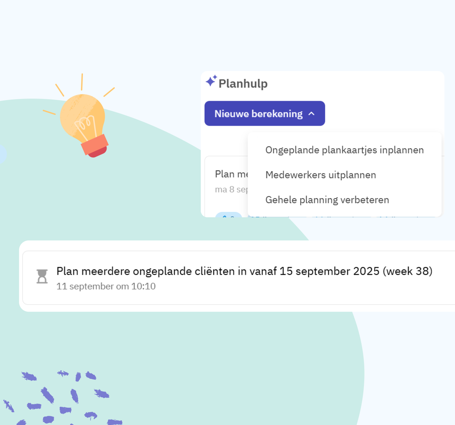 Tijd besparen planhulp