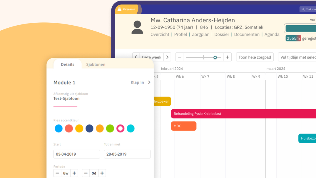 Stap voor stap zorgpaden Nedap Ons®