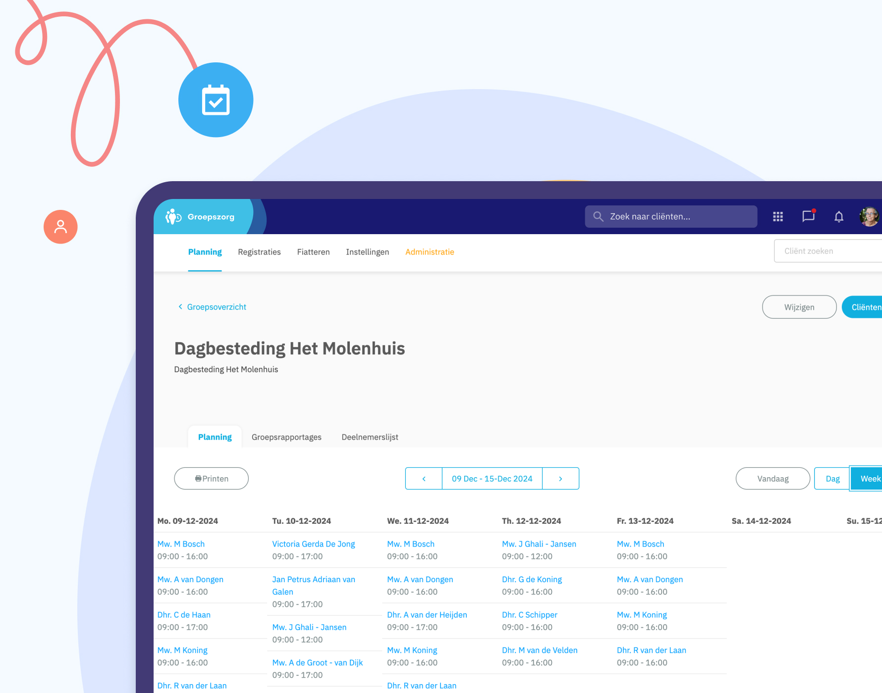 Groepsrapportage in Nedap Ons®