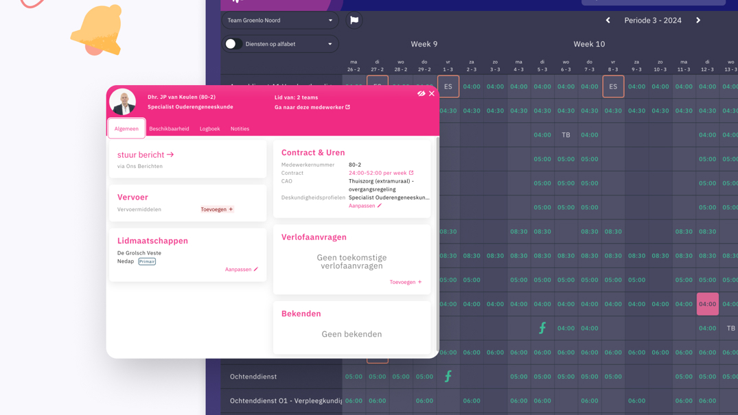 Slimme signaleringen planning Nedap Ons®