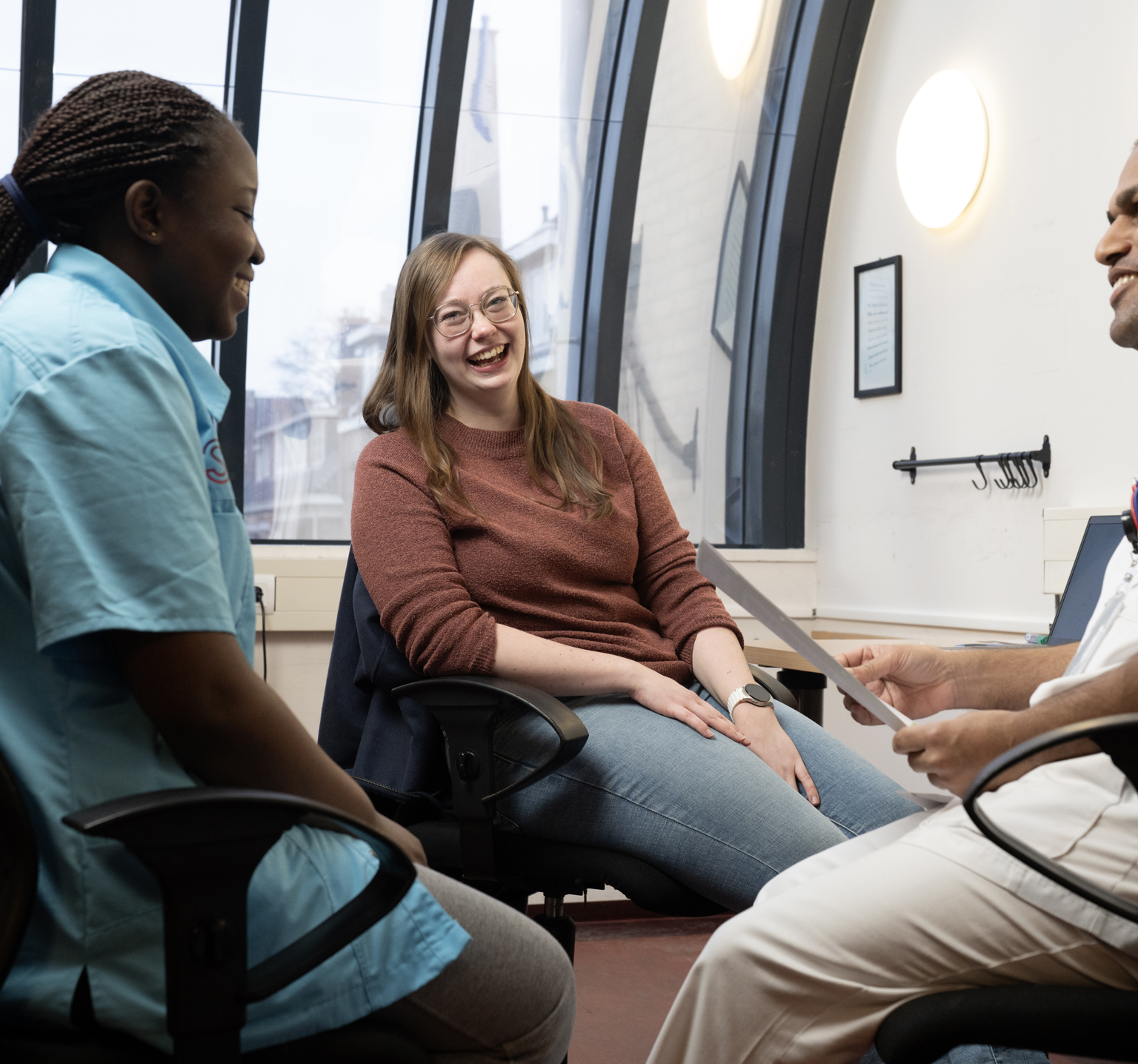 Alicia Beckers & collega's van zorgorganisatie Saffier - Ons® Plan van Nedap