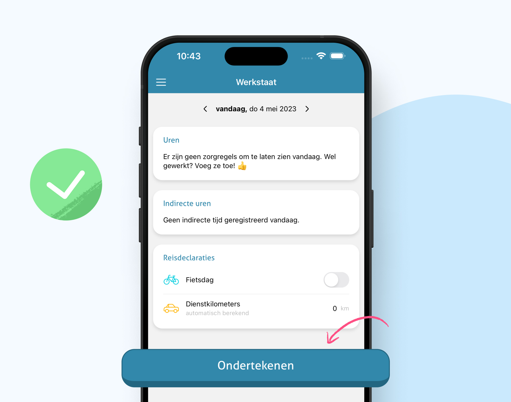 Dag afronden Ons® Vandaag Nedap Ons®