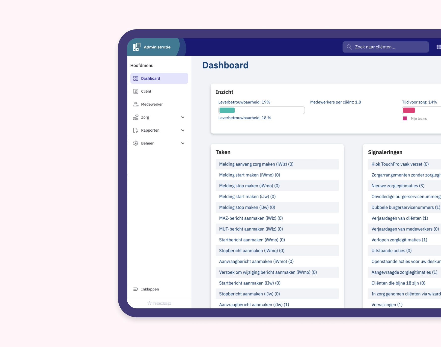 Administratiespecialist in Nedap Ons®