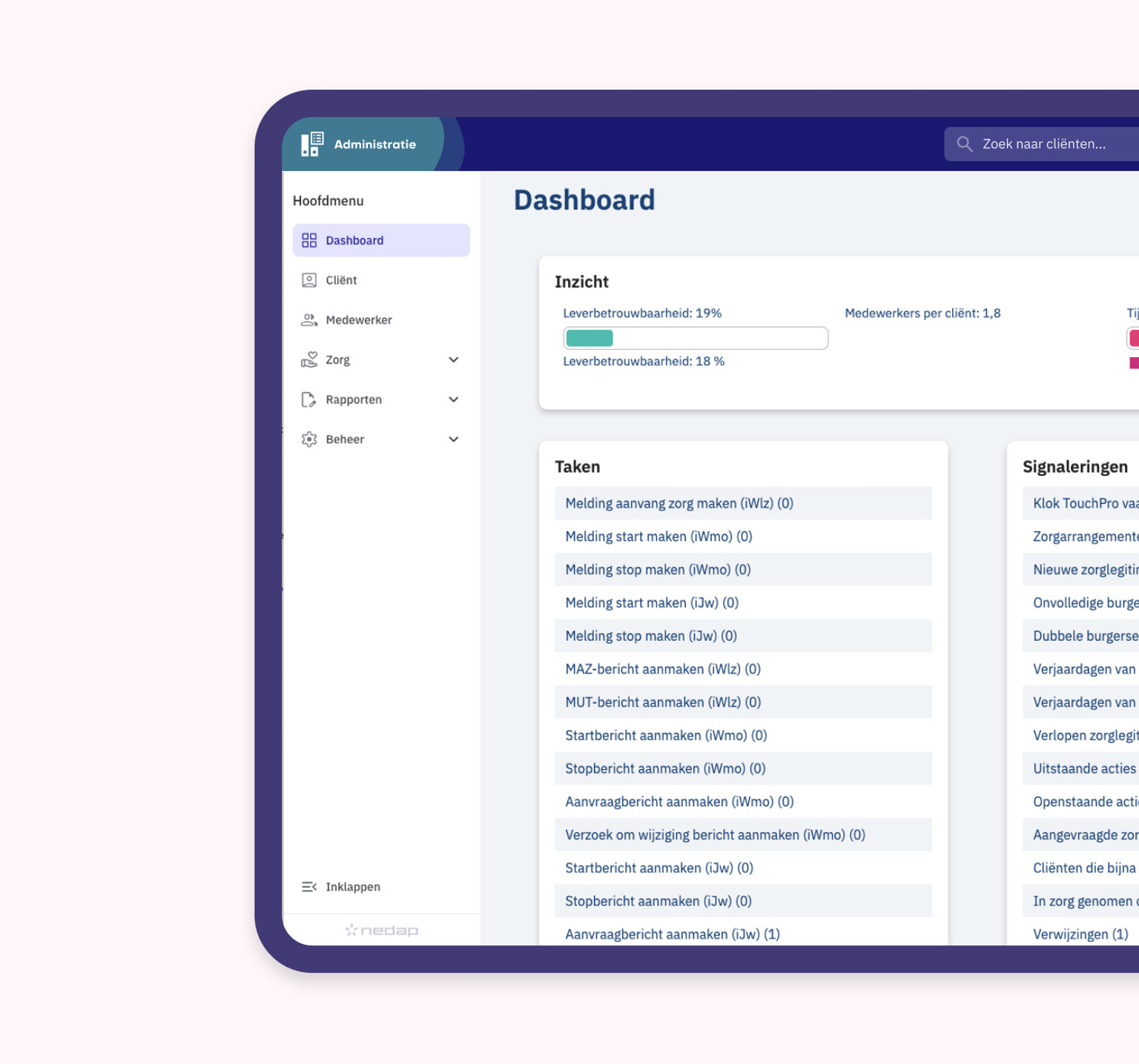 Administratiespecialist in Nedap Ons®